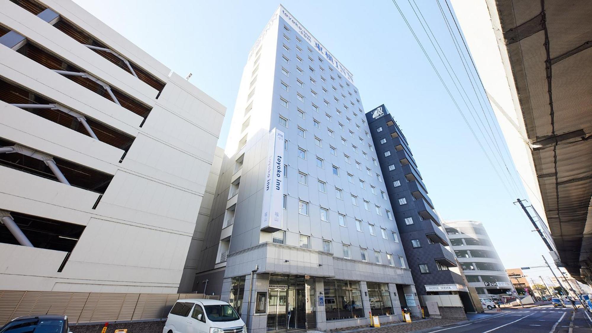 Toyoko Inn Fukuyama-Eki Shinkansen Minami-Guchi Bagian luar foto